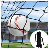 New $32 NEW Baseball Backstop Nets Heavy Duty...