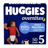 NEW (5) Huggies Overnites Size 5 Overnight