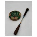 Native Style Drum & Beater 5.5ï¿½ Hand Painted