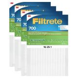 * $43 (4 Pack) Filtrete 16x25x1 AC Filter,...