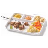 NEW Large Porcelian Fondue / Appetizer Plate