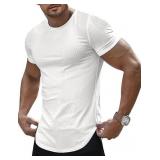 NEW (3XL) Men's Casual Slim T Shirt Short Sleeve