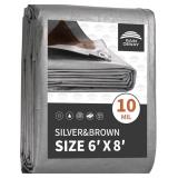 NEW RAINDEWAY Tarps 6x8 Feet