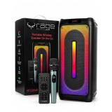 Rage Audio BTS3668 Bluetooth Party Speaker New