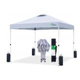 $180 Acepic 10x10 Pop Up Canopy Tent,300D