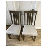 USED 2 Pieces Dining Chairs