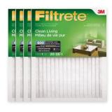 NEW $47 (4-Pack) Furnace Air Filters