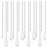 NEW 8pcs Ceiling Fan Pull Chain Extenders, 13 Inch