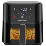 New $90 Chefman 4 Qt Air Fryer   Hi-Fry Crisp