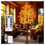 NEW $90 (82') Artificial Maple Tree with Lights
