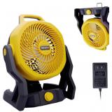 New $70 (10') DeWalt 20V Cordless Jobsite Fan,...