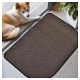 SEALED Washable Door Mat Non-Slip Rug (24'x35.5')