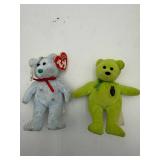 TY Beanie Babies McDonaldï¿½s Plush Bear Lot of 2