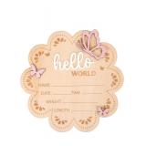 NEW Hello World Newborn Announcement Sign