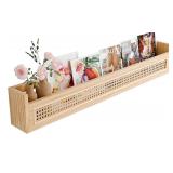 $100 Rattan Wall Shelf