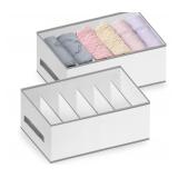 NEW $30 Glarks 2Pcs Wardrobe Clothes Organizer
