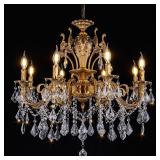New $500 NEW TOCHIC 8-Light Crystal Chandelier