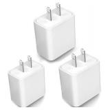 NEW 3PK USB Charging Blocks for Wyze Cams & Phones