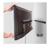 $38 No Stud TV Wall Mount Bracket for 32-75