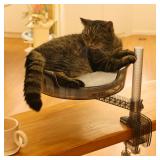 New $30 Cat Bed Desk with Mat, 360  Rotation