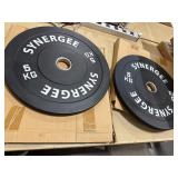 New 5KG 2 Pack Synergee Bumper Plates