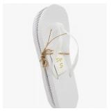 Damaged Size XL Bulk lip Flops forWedding Guests,