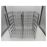 Chrome Wire Storage Rack Organizer 20ï¿½ x 12ï¿½