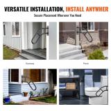 $66 2pcs VEVOR Handrails for Outdoor Steps