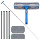 New $43 Mitclear Window Squeegee with 15.5ft Pole