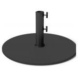 NEW $120 (44Lbs) Steel Plate Patio Umbrella Base