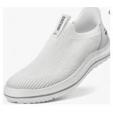 NEW $65 (8.5-9) Men's Athletic Knit Slip On Shoes