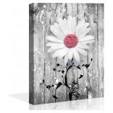 SEALED $50 (16x24')Daisy Flowers abstract Wall Art