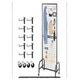 $70 Grid Wall Panel w/ Hooks