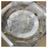 NEW (20') 5 Light Gold Brushed Chandelier