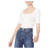 NEW (M) Women's Slim Fit Half Sleeve Shirt