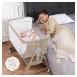 NEW $187 Bedside Baby Bassinet