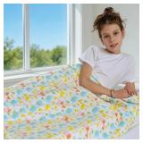 SEALED Unicorn Themed Throw Cotton Blanket 40x60'