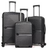 New $123 Luggage Set 3: PC+ABS, Silent Wheels...