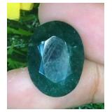$11,200 App 14.55 ct Brazilian Emerald gemstone