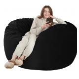 $117 HABUTWAY 6FT Bean Bag Chair, Bean Bag