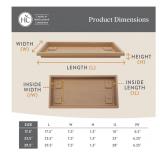 $39 The HC Companies Venetian Rectangular