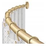 $57 TOPROD Curved Shower Curtain Rod
