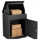 New $180 Galvanized Parcel Mailbox with Lock,...