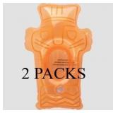 NEW 2PK Inflatable Tiki Drink Holder Floatie