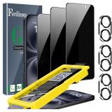 New IPhone 16+ 3 Pack Privacy Screen for iPhone