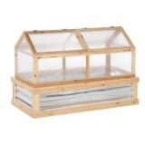 NEW $220 Raised Garden Bed with Polycarbonate
