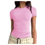 NEW (L) Women's Soft Fitted Stretchy Shirt