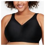$86 (38J) Glamorise Womens 1006T-Shirt Bra
