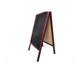 $120 Wooden A-Frame Sign Freestanding Double