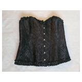 XL Black Corset